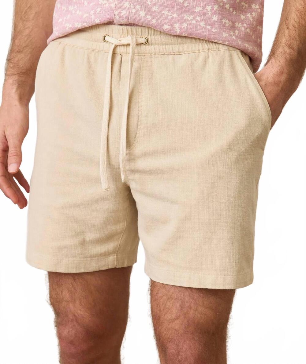 NEW MARINE LAYER saturday beach short in sand